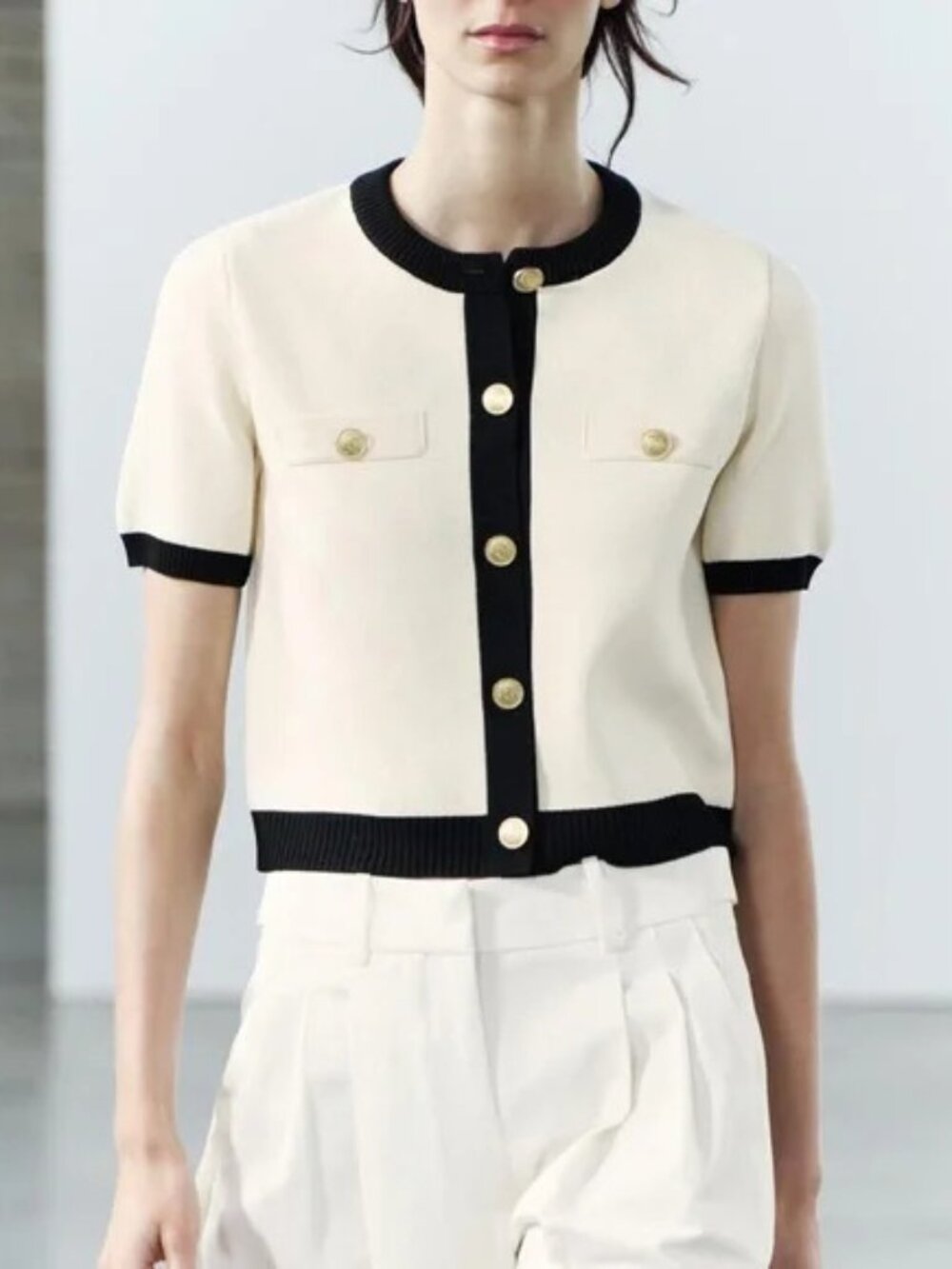 NWOT Zara SHORT SLEEVE BLAZER, Size S, $80  New without tag. Perfect condition!